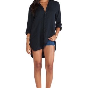 CP Shades Cecilia Tunic Button Down Shirt EUC S